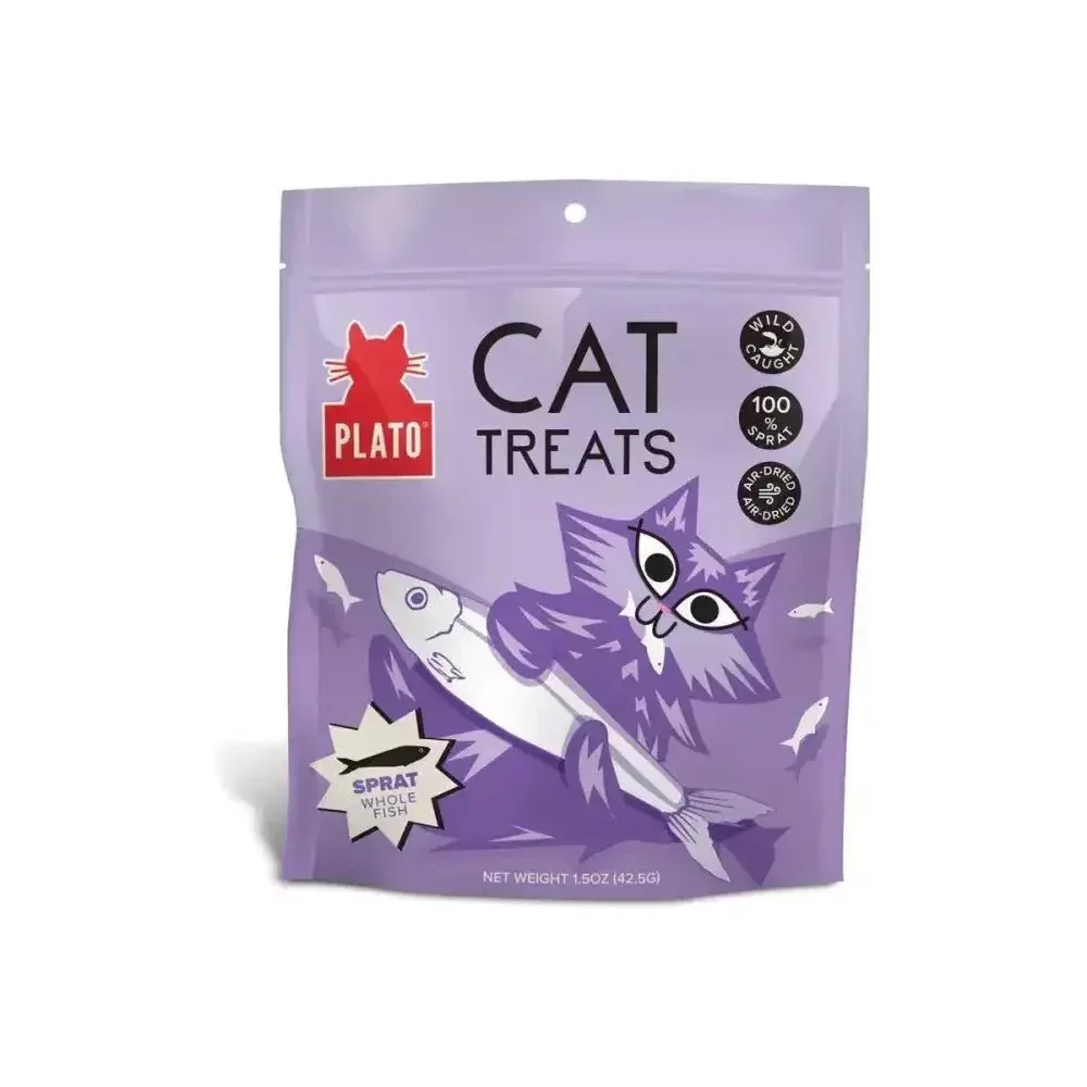 Plato Air-Dried Cat Treats Baltic Sprat 1.5oz