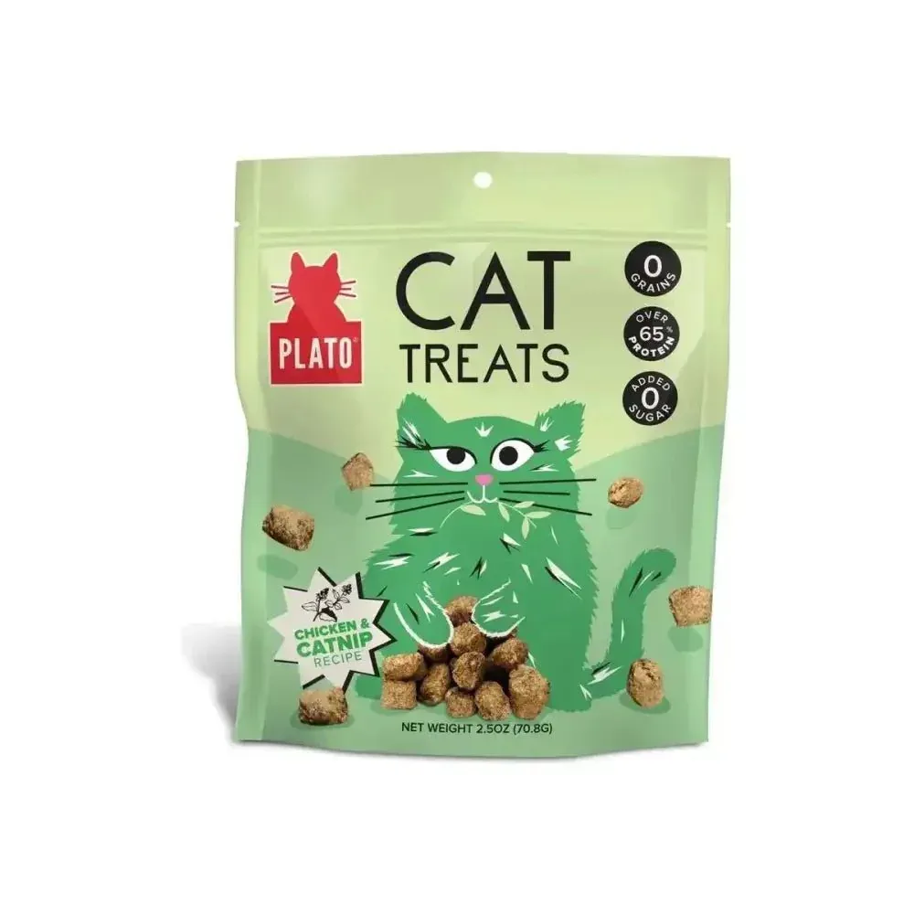 Plato Air-Dried Cat Treats Chicken Recipe 2.5oz