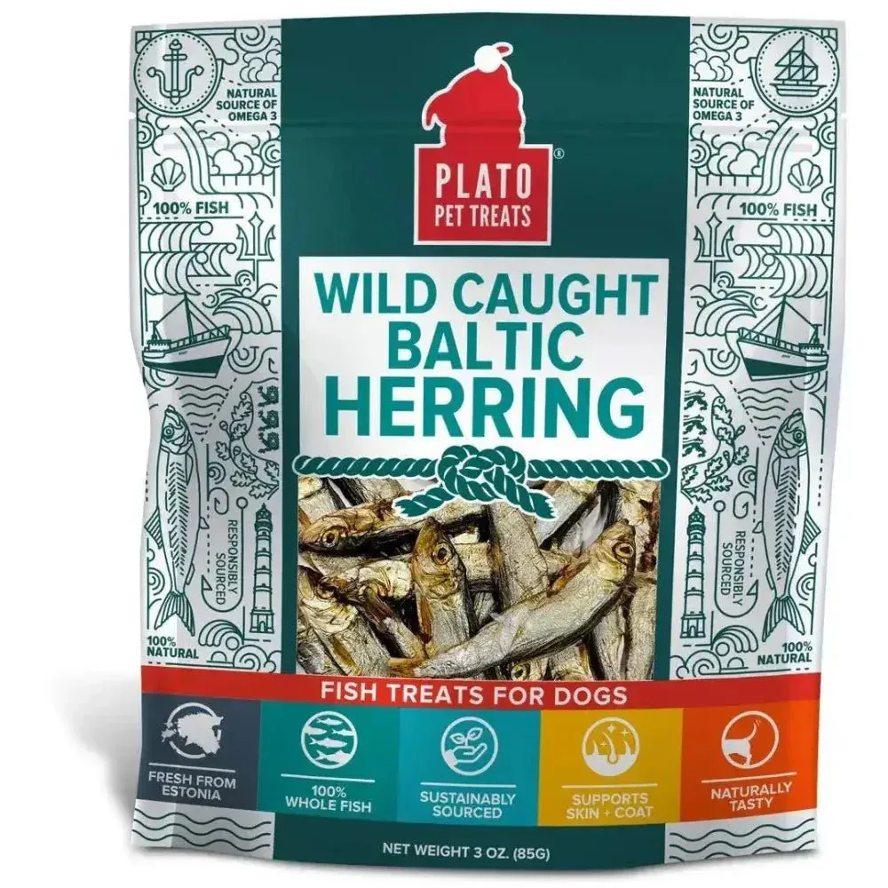 Plato Pet Treats Baltic Herring Dog & Cat Treat