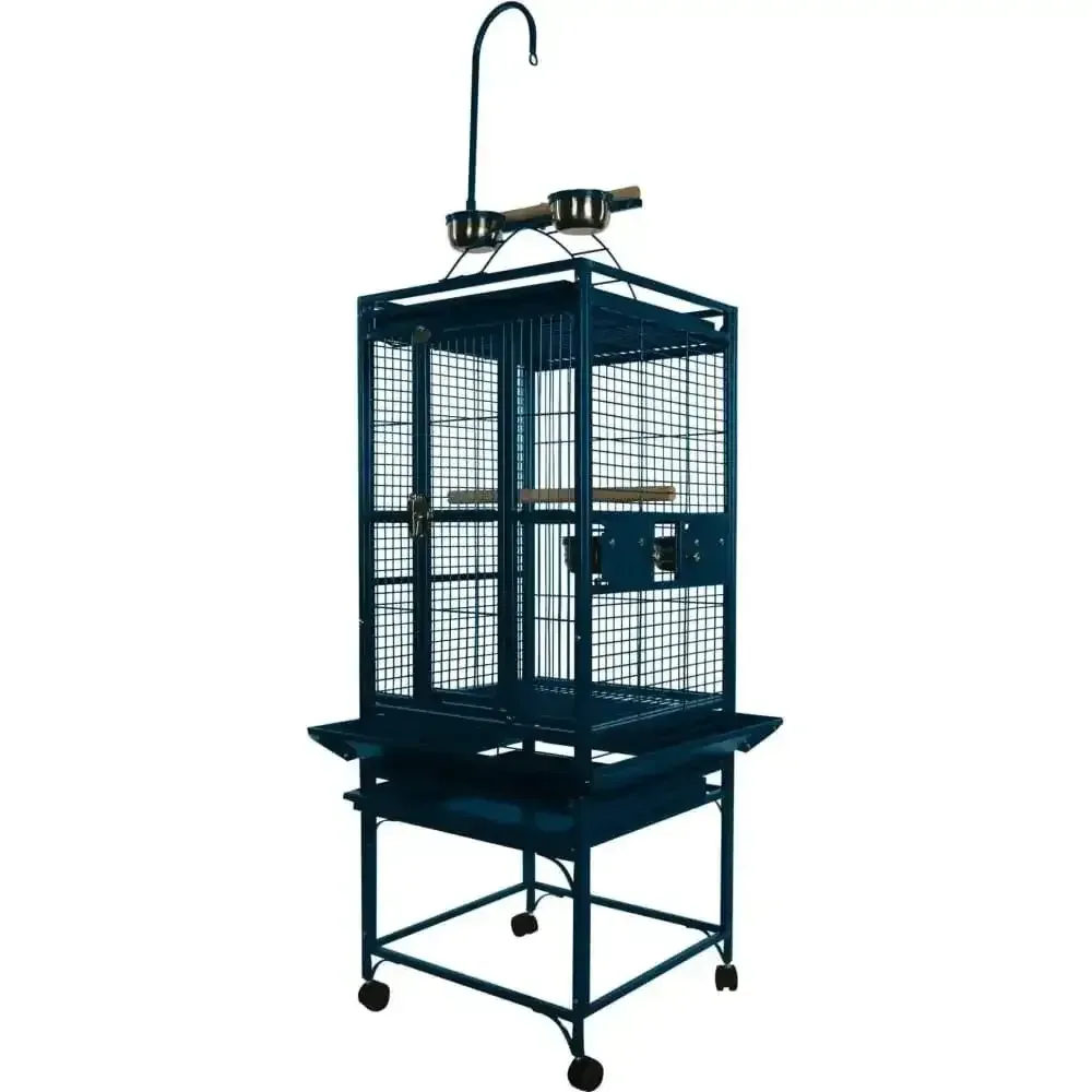 Play Top with Bar Spacing: 5/8" Bird Cage 18"x18"x54"
