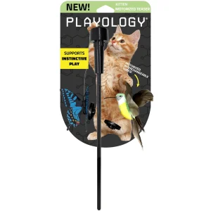 Playology Motorized Hummingbird/Butterfly Teaser Cat Toy