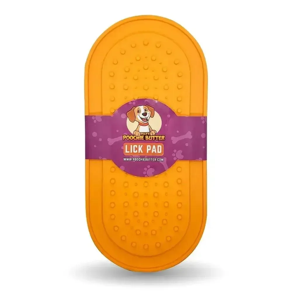 Poochie Butter Lick Pad Oval (with Suction Cups)