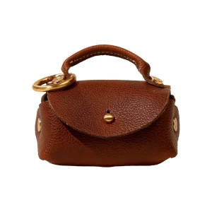 Poopbag Dispenser By Kandog W/ Carabiner Clip For Convenient Access, Crafted W/ Genuine Leather