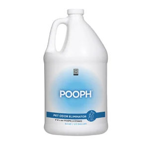 Pooph Mineral-Based Pet Stain Remover & Deodorizer, Fragrance Free Cleaner, 64 Oz