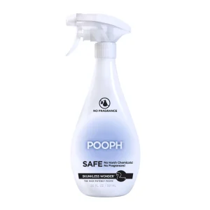 Pooph Mineral-Based Skunkless Odor Eliminating Spray For Pets, Upholstery, Carpet & More, 20 Oz