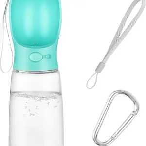 Portable Dog Water Bottle & Snack Dispenser | Travel Cup