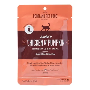 Portland Cat Grain Free Luke's Chicken N Pumpkin 2.8oz. - 12 Pack