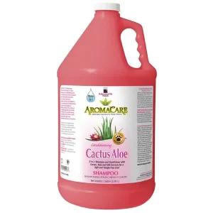 PPP AromaCare Cactus & Aloe 2-in-1 Dog Grooming Shampoo