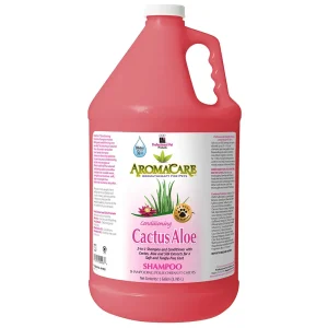 PPP AromaCare Cactus Aloe 2in1 Dog Grooming Shampoo Gal