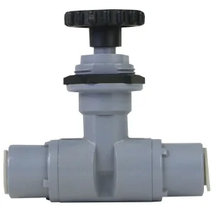 Precision Needle Valve with 3/8"John Guest Style Fittings