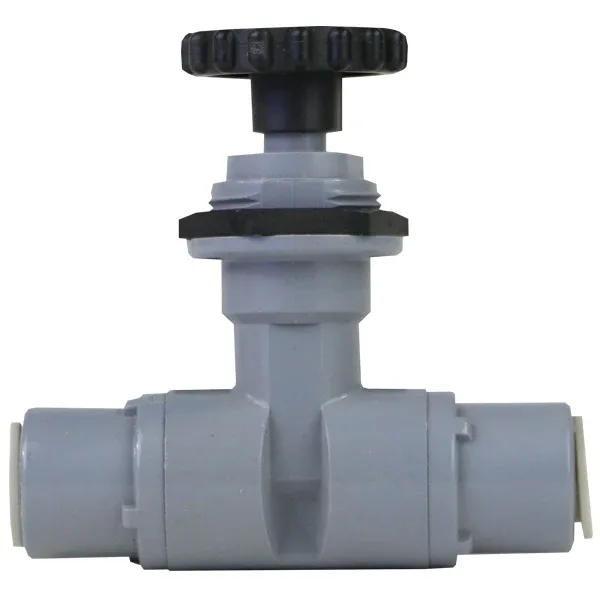 Precision Needle Valve with 3/8"John Guest Style Fittings