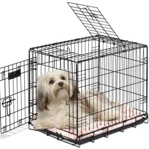Precision Pet Products 2 Door Great Crate for Dog Black 1ea/24 in