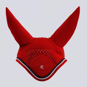 Premier Equine Fly Veil Red