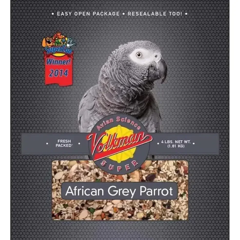 Premium African Grey Parrot Treats - Nutrient-Rich 4 lb Box