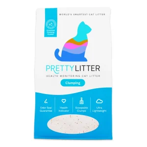 Pretty Litter Health Monitoring Crystal Cat Litter - Unscented, Clumping