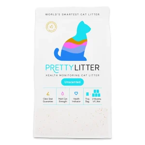 Pretty Litter Health Monitoring Multi-Cat Crystal Cat Litter - Unscented, Lightweight