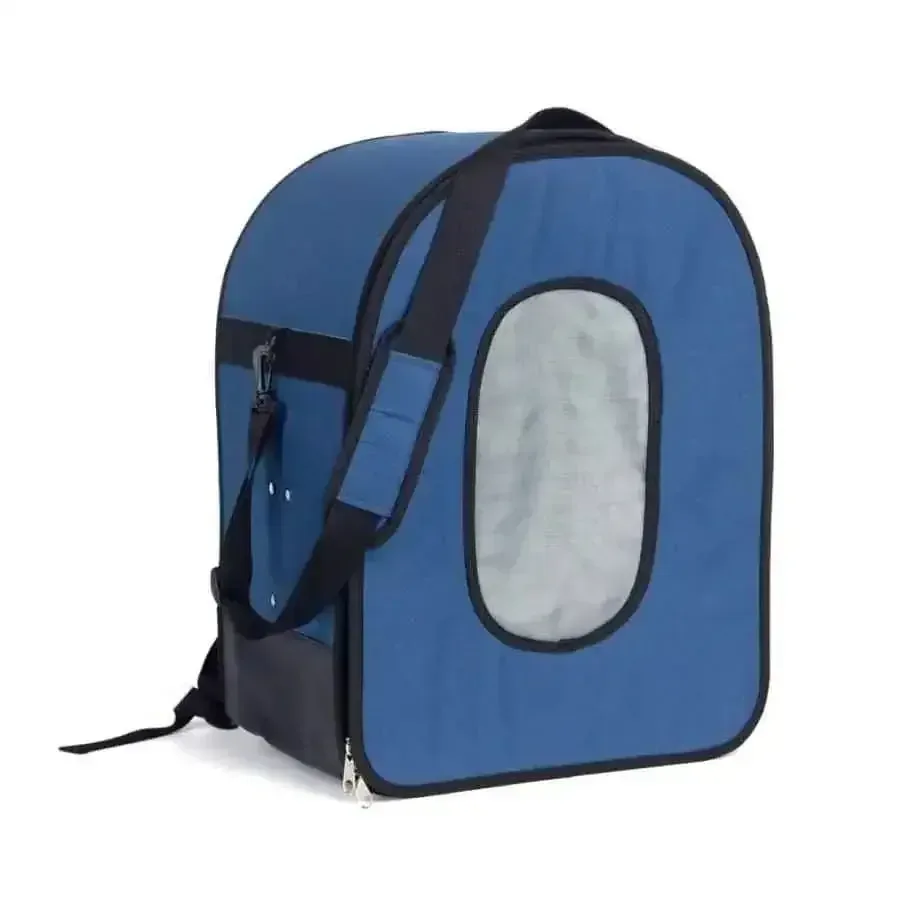 Prevue Pet Products Bird Travel Carrier Backpack Blue, Black