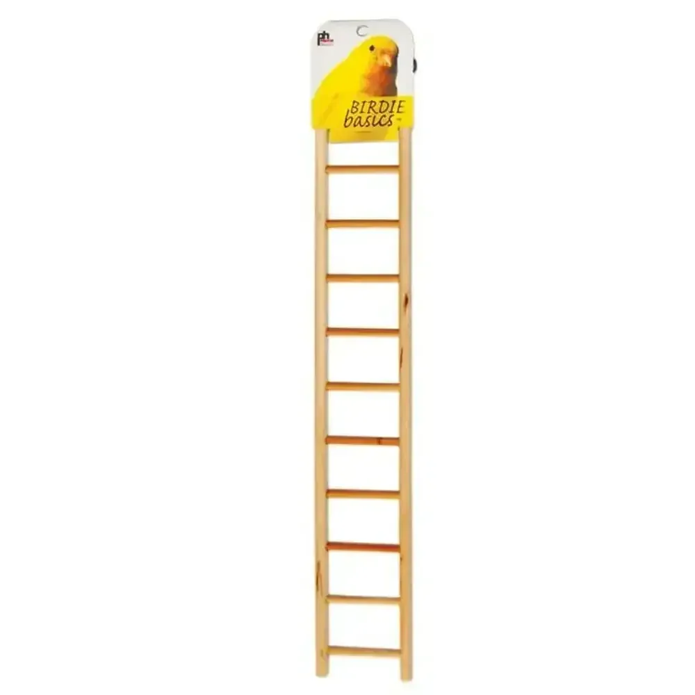 Prevue Pet Products Birdie Basics 11-Rung Ladder Unvarnished Hardwood 2.88 In X 17.25 in
