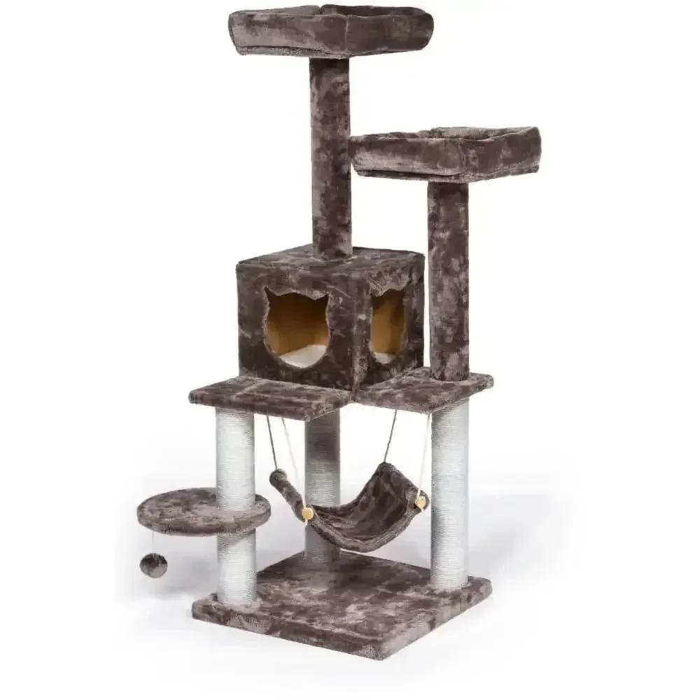 Prevue Pet Products Kitty Power Paws Plush Party Tower