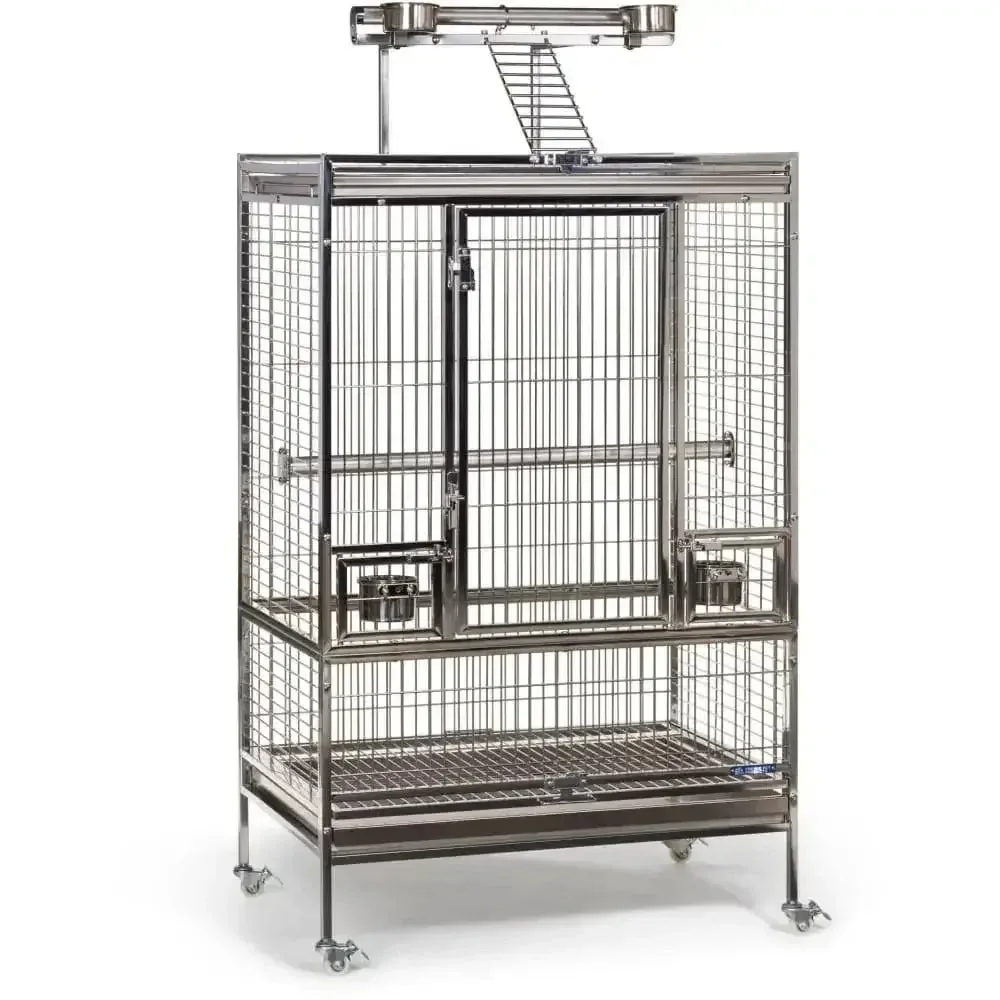 Prevue Pet Products Large Stainless Steel Bird Cage