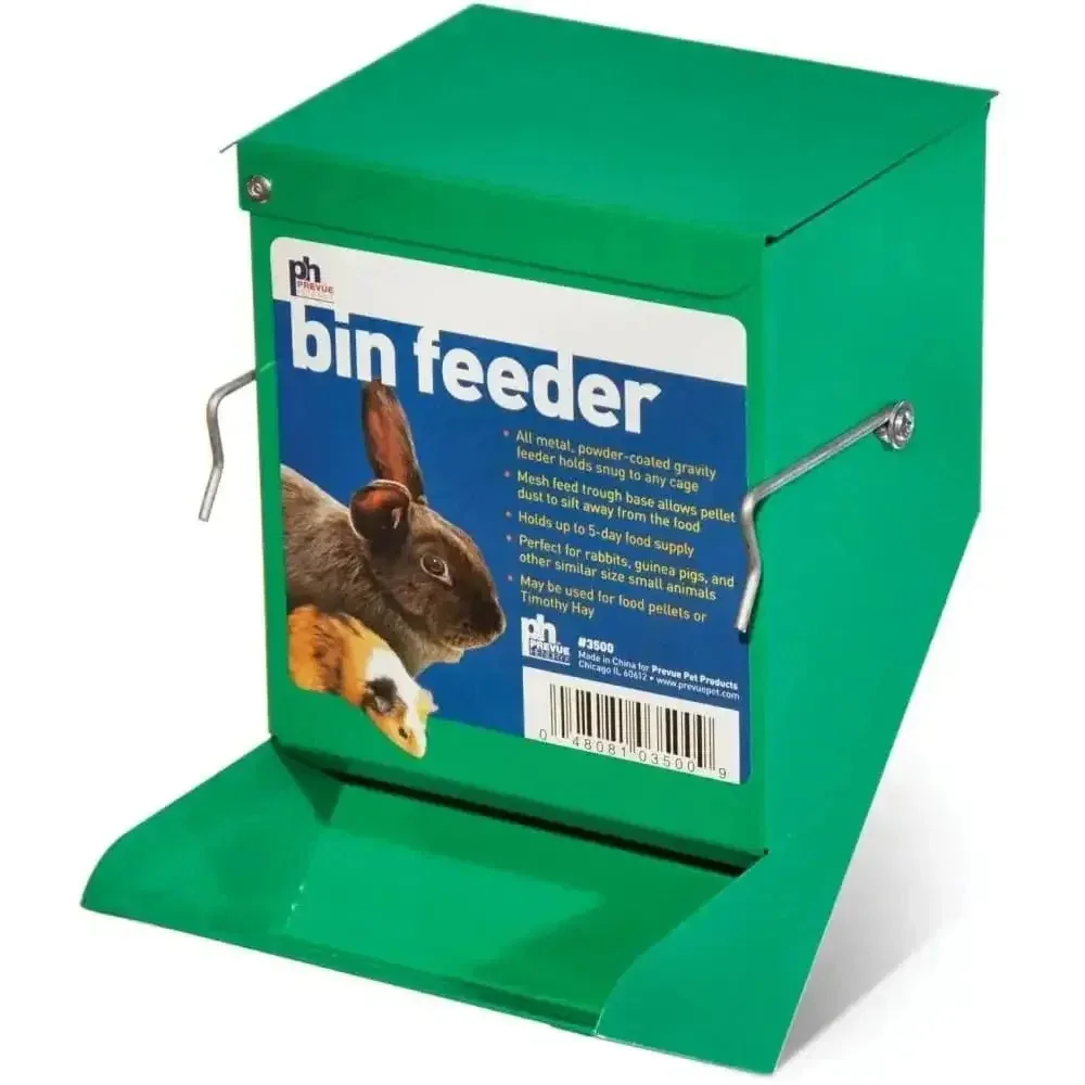 Prevue Pet Products Metal Bin Small Animal Feeder
