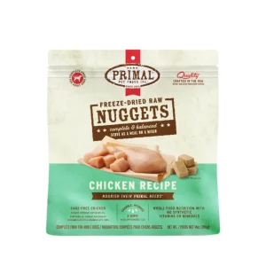 Primal 14oz Dog Freeze-Dried Nuggets Chicken Recipe
