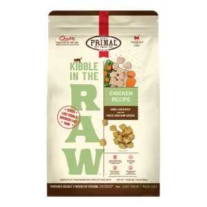 Primal Cat Kibble in The Raw Chicken, 1.5 lb