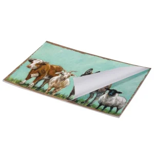Primitives By Kathy Animal Family Paper Placement Pad