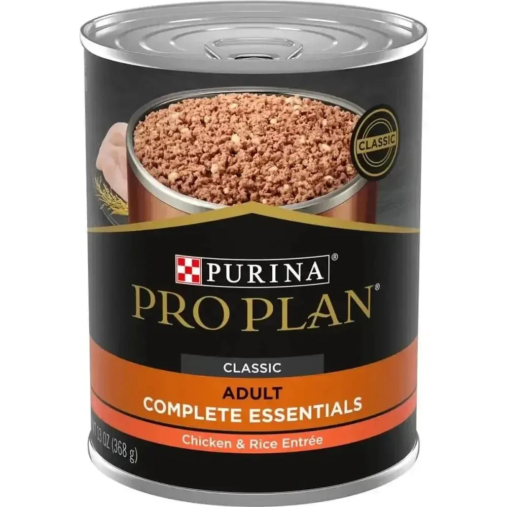 Pro Plan Complete Essentials Chicken and Rice Entree Canned Dog Food 12 / 13 oz
