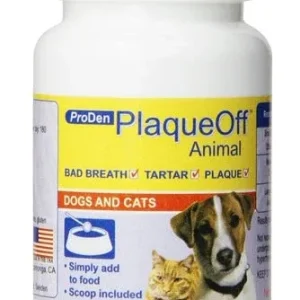 Proden Plaqueoff Dental Powder For Dogs And Cats 180G