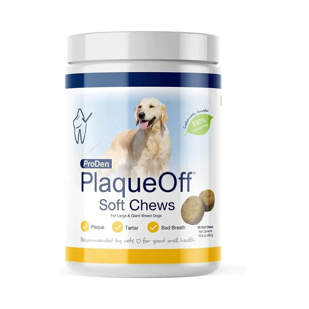 ProDen Plaqueoff Dog Chews, Large/Giant, 90-Count
