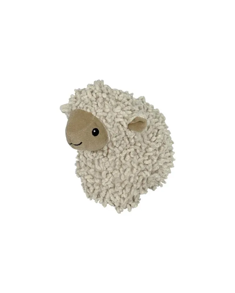 Natural Lamb Squeaky Plush Dog Toy - Image 2
