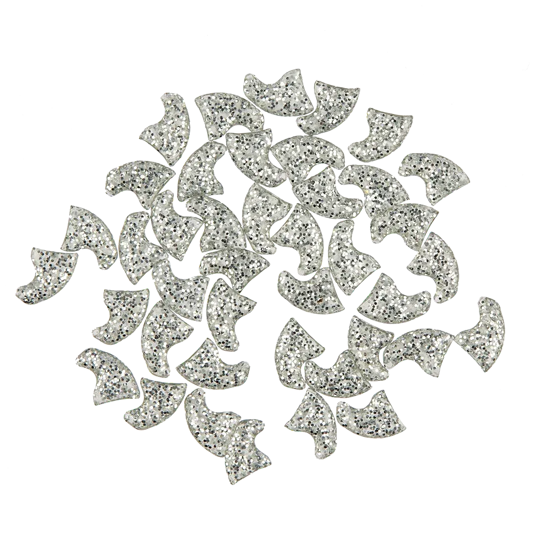 Silver Sparkle Feline Large Nail Caps by Soft Claws - Image 2