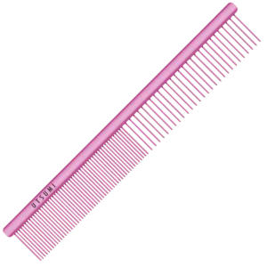 5" Cat Comb Pink by Utsumi