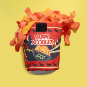 Slurp It Up Interactive Yappy Noodles Plush Dog Toy