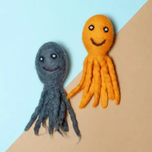 Octopus Wool Cat Toy (2-Pack)