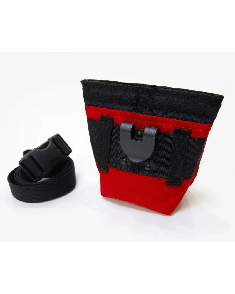 Alamo Dog Treat Pouch in Red - Image 2