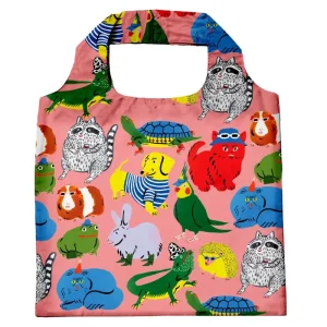 Cool Critters by Kristina Micotti Art Sack (Reusable Tote Bag)