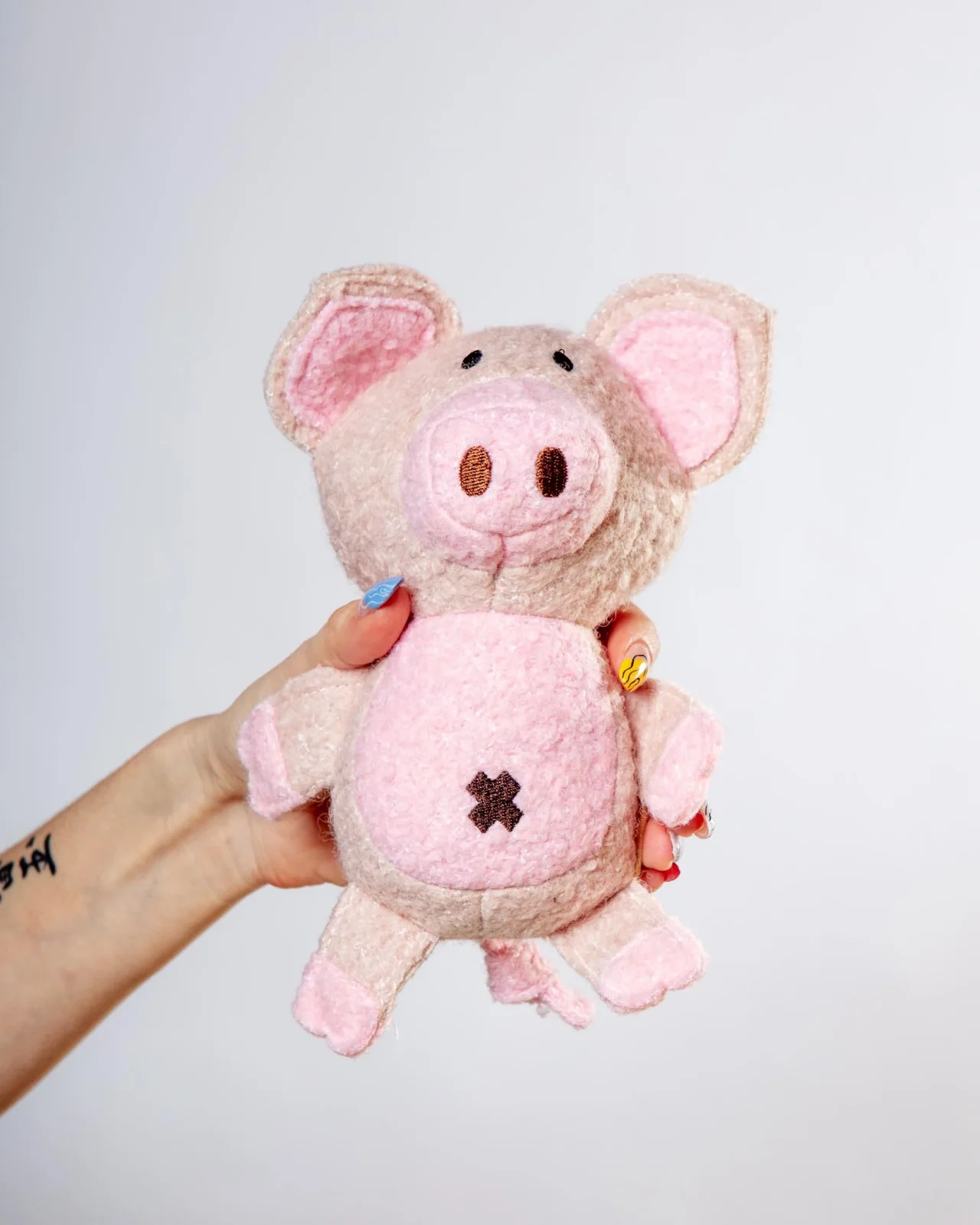 Pig Woolie Squeaky Dog Toy - Image 2