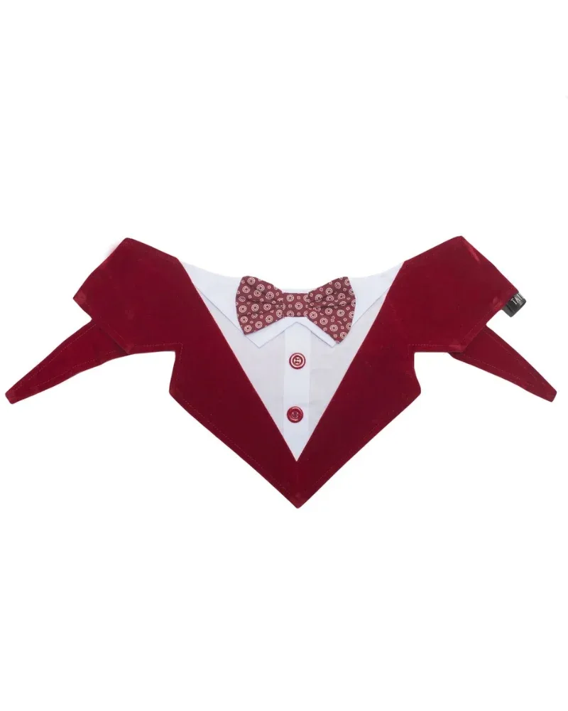 Cadillac Formal Dog Bandana w/ Bow Tie - Image 2
