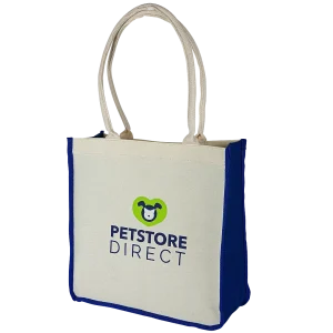Canvas Shopping Bag by PetStore.Direct