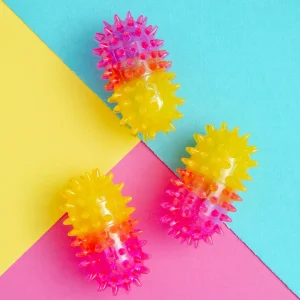 Pill Spiker Rubber Squeaky Dog Toy