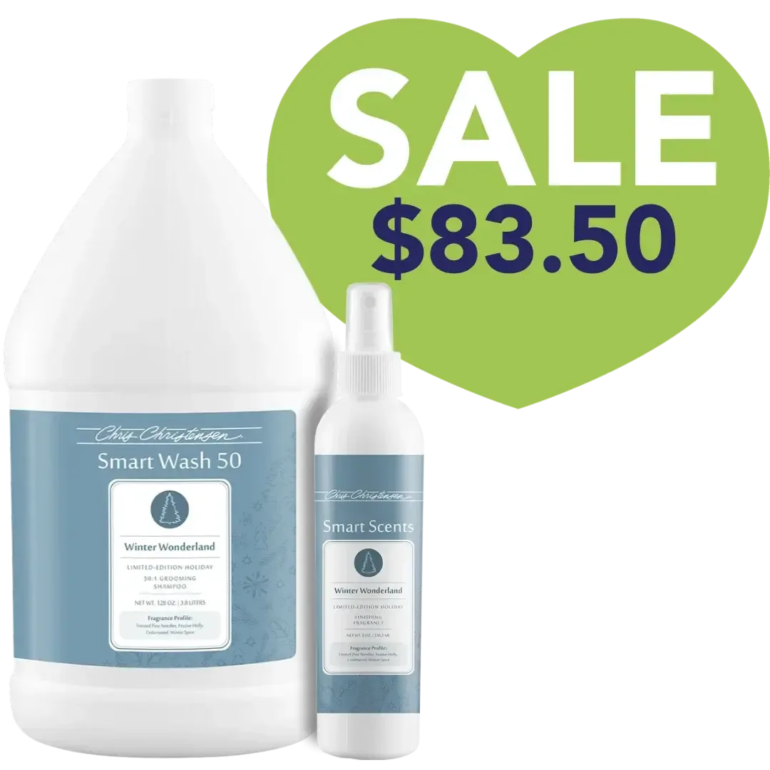 Winter Wonderland Shampoo Gallon and 8oz Cologne by Chris Christensen