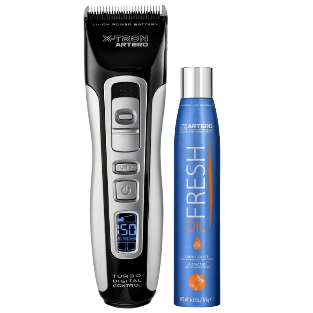 Cordless Clipper X-Tron with Free Oil Fresh by Artero - Image 2