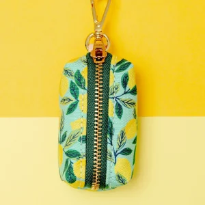 Lemon Zest Dog Leash Bag (Made in the USA) <>