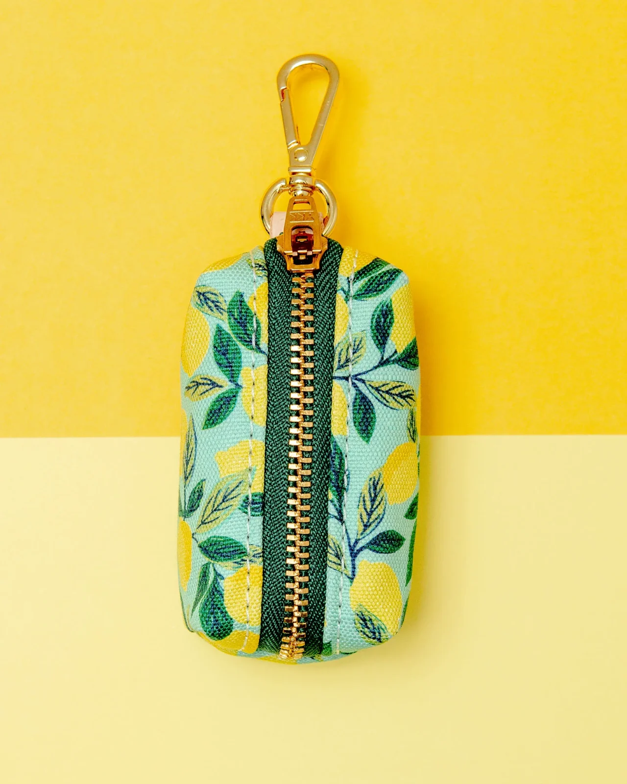 Lemon Zest Dog Leash Bag (Made in the USA) <>