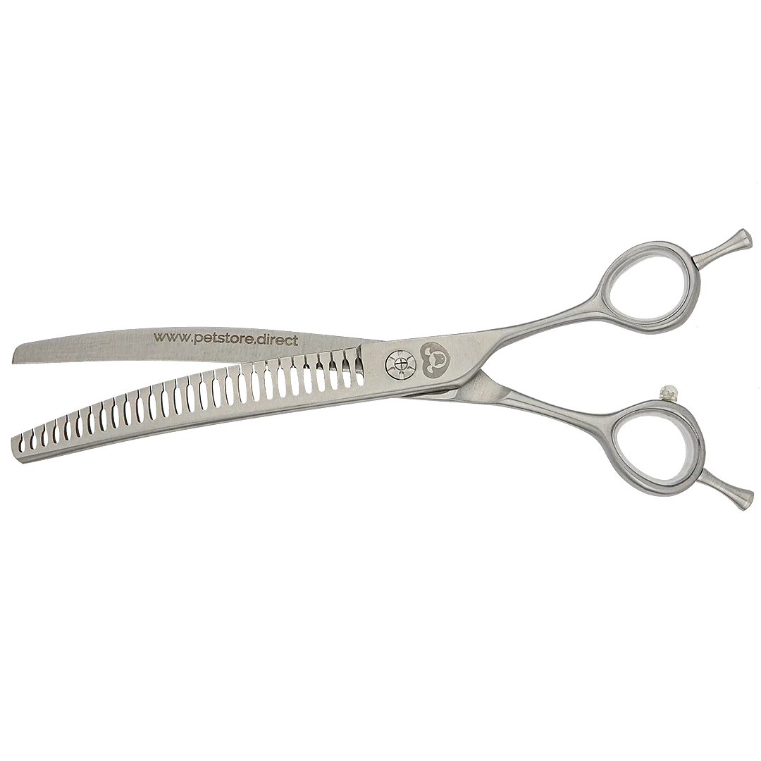 7.5" 28T Curved Chunker Texturizing Shear by PetStore.Direct - Image 2