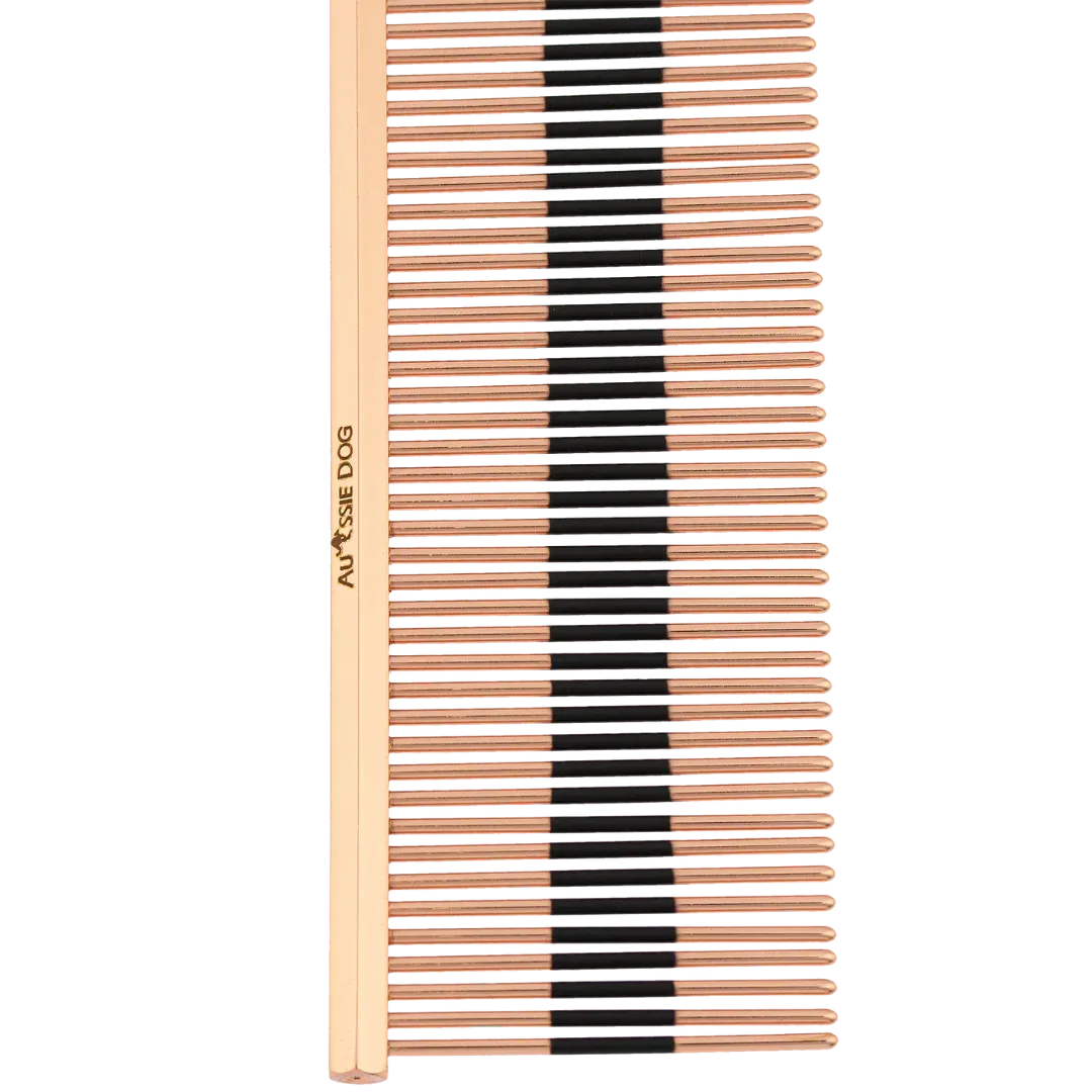 7.5" 50/50 Detail Ionic Strip Comb by Aussie Dog - Image 2