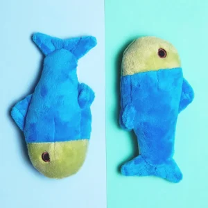 Molly Fish Squeaky Dog Plush Toy