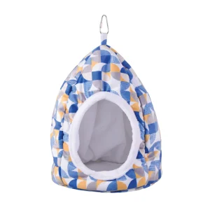 All Living Things® Hanging Nest Bird Hut for Pet Bird Nesting & Hideout for Medium & Large Birds